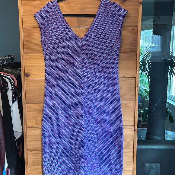 Maggie's Organics Purple Stretch Dress - XL - Picture 7 of 7
